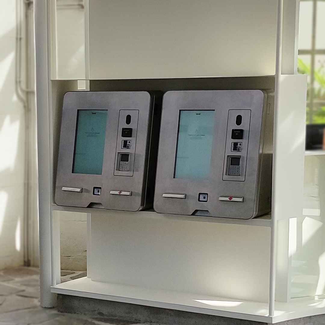 EXOZ self-service kiosks to purchase tickets at Portugal Dos Pequenitos
