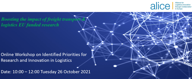 Online workshop on Identifying R&I priorities in logistics
